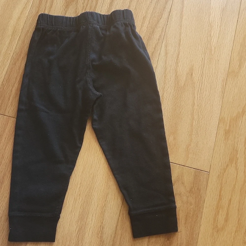 Set of 2 Carter's Pants 18 Months Grey and Black